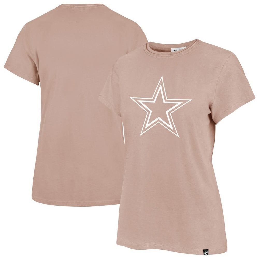 Dallas Cowboys '47 Women's Premier Frankie T-Shirt - Light Pink online