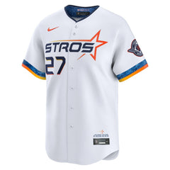Jose Altuve Houston Astros 2025 City Connect Limited Player Jersey - White | Nike