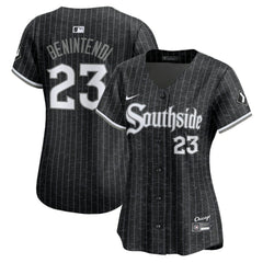 Andrew Benintendi Chicago White Sox Women's City Connect Limited Jersey - Black | Nike