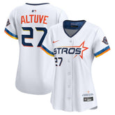 Jose Altuve Houston Astros Women's 2025 City Connect Limited Jersey - White | Nike