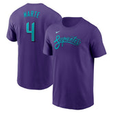 Ketel Marte Arizona Diamondbacks 2025 City Connect Fuse Name & Number T-Shirt - Purple | Nike