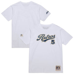 Jeff Bagwell Houston Astros Cooperstown Collection Player T-Shirt - White | Mitchell & Ness