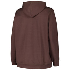 Cleveland Browns '47 Women's Plus Size Clarity Kennedy Pullover Hoodie - Brown sale