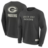 Green Bay Packers Elements Future Ground Lettering Pullover Sweatshirt - Charcoal discount