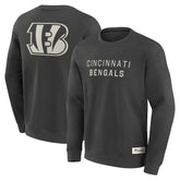 Cincinnati Bengals Elements Future Ground Lettering Pullover Sweatshirt - Charcoal discount