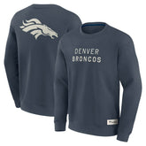 Denver Broncos Elements Future Ground Lettering Pullover Sweatshirt - Navy for sale