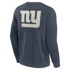 New York Giants Elements Future Ground Lettering Pullover Sweatshirt - Navy sale