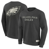 Philadelphia Eagles Elements Future Ground Lettering Pullover Sweatshirt - Charcoal for sale