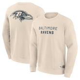Baltimore Ravens Elements Future Ground Lettering Pullover Sweatshirt - Cream outlet