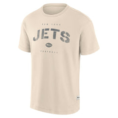 New York Jets Elements Weathered Tonal Future Ground T-Shirt - Cream for sale
