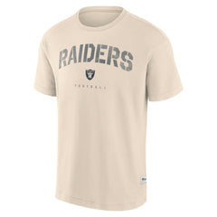 Las Vegas Raiders Elements Weathered Tonal Future Ground T-Shirt - Cream for sale