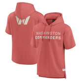 Washington Commanders Elements Future Ground Lettering Short Sleeve Pullover Hoodie - Red cheap