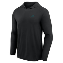 Philadelphia Eagles Front Office Power Mono Long Sleeve Hoodie T-Shirt - Black on sale