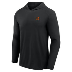 Cincinnati Bengals Front Office Power Mono Long Sleeve Hoodie T-Shirt - Black on sale