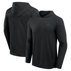 Jacksonville Jaguars Front Office Power Mono Long Sleeve Hoodie T-Shirt - Black on sale