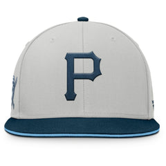 Pittsburgh Pirates Knuckleball Snapback Hat - Gray