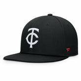 Minnesota Twins Walk-Off Bullpen Snapback Hat - Black