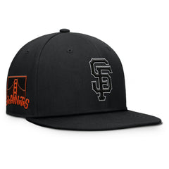San Francisco Giants Walk-Off Bullpen Snapback Hat - Black
