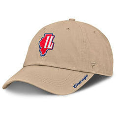 Chicago Cubs Women's Cooperstown Collection Adjustable Hat - Tan