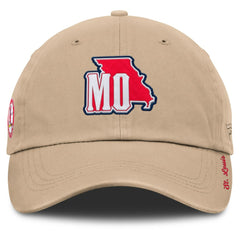 St. Louis Cardinals Women's Cooperstown Collection Adjustable Hat - Tan