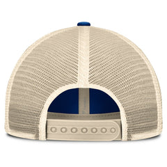 Texas Rangers Cooperstown Collection Eastbound Mesh Adjustable Hat - Royal/Natural