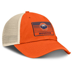 Houston Astros Cooperstown Collection Eastbound Mesh Adjustable Hat - Orange/Natural