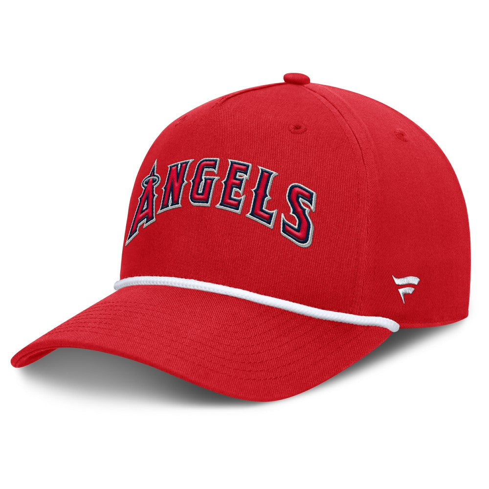 Los Angeles Angels Clubhouse Foul Ball A-Frame Adjustable Hat - Red