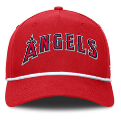 Los Angeles Angels Clubhouse Foul Ball A-Frame Adjustable Hat - Red