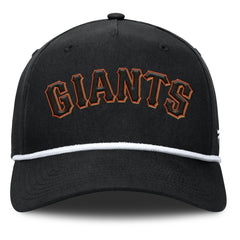 San Francisco Giants Clubhouse Foul Ball A-Frame Adjustable Hat - Black