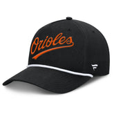 Baltimore Orioles Clubhouse Foul Ball A-Frame Adjustable Hat - Black