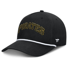 Pittsburgh Pirates Clubhouse Foul Ball A-Frame Adjustable Hat - Black