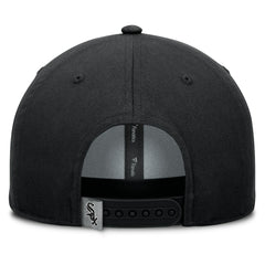 Chicago White Sox Clubhouse Foul Ball A-Frame Adjustable Hat - Black