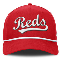 Cincinnati Reds Clubhouse Foul Ball A-Frame Adjustable Hat - Red