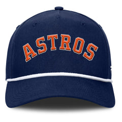 Houston Astros Clubhouse Foul Ball A-Frame Adjustable Hat - Navy