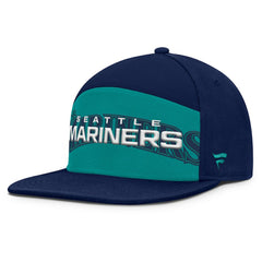 Seattle Mariners Clubhouse Splitter Snapback Hat - Navy/Teal