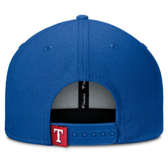 Texas Rangers Clubhouse Splitter Snapback Hat - Royal/Red