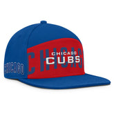 Chicago Cubs Clubhouse Splitter Snapback Hat - Royal/Red