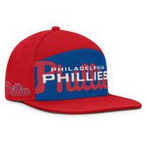 Philadelphia Phillies Clubhouse Splitter Snapback Hat - Red/Royal