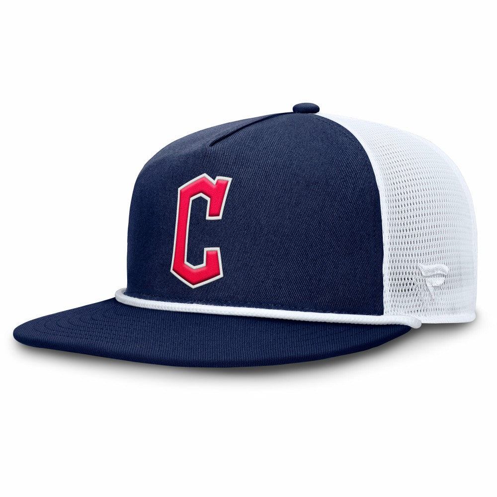 Cleveland Guardians Clubhouse Change Up Snapback Hat - Navy/White