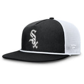 Chicago White Sox Clubhouse Change Up Snapback Hat - Black/White