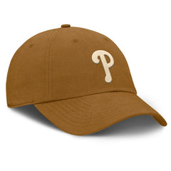 Philadelphia Phillies Act Natural Chopper Adjustable Hat - Brown