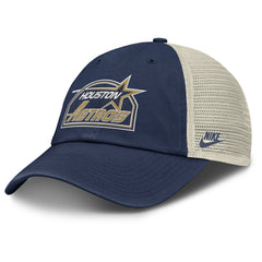 Houston Astros Cooperstown Collection Club Trucker Adjustable Hat - Navy/Natural | Nike