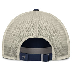 Houston Astros Cooperstown Collection Club Trucker Adjustable Hat - Navy/Natural | Nike