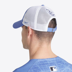 Washington Nationals Unisex 2025 City Connect Club Trucker Adjustable Hat - Blue/White | Nike