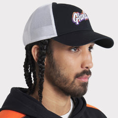 San Francisco Giants Unisex 2025 City Connect Club Adjustable Trucker Hat - Black/White | Nike