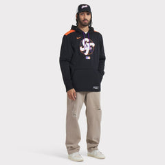 San Francisco Giants Unisex 2025 City Connect Club Adjustable Trucker Hat - Black/White | Nike