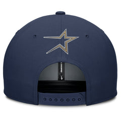 Houston Astros Pro Performance Snapback Hat - Gray/Navy | Nike