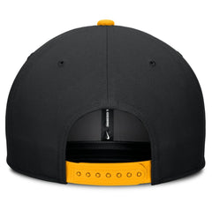 Pittsburgh Pirates Pro Performance Snapback Hat - Black/Gold | Nike