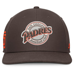 San Diego Padres Pro Performance Snapback Hat - Brown | Nike
