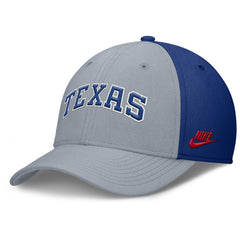 Texas Rangers Rise Swoosh Performance Flex Hat - Gray/Royal | Nike